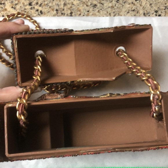 Mary Frances Vintage Collectible Elephant Box Shoulder Crossbody Bag, Rare Find - Picture 8 of 11